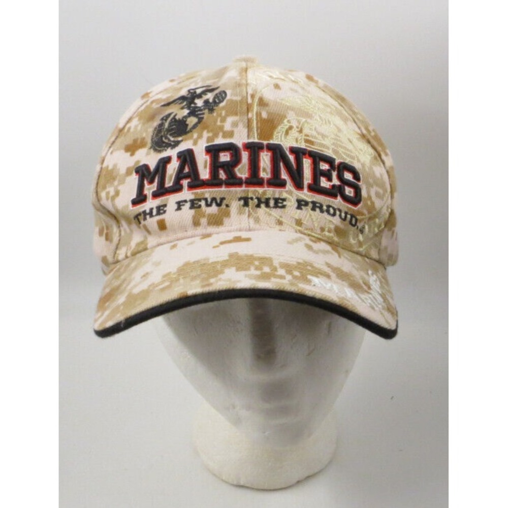 Marines The Few The Proud Desert Digital Camo Hat Licenced US Marine Corp